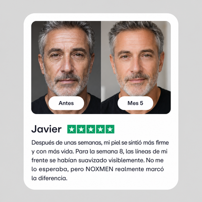 Crema de Noche para Hombre 40+ | Rostro y Cuello