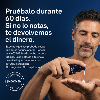 Crema de Noche para Hombre 40+ | Rostro y Cuello
